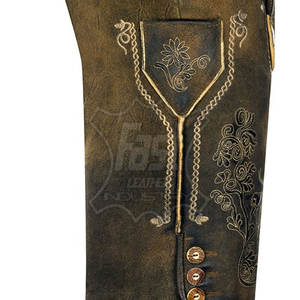 2025 Best Selling New Stylish <b>Men</b> Lederhosen Bavarian <b>Shorts</b> Custom Made Design Breathable <b>Men</b> Lederhosen Bavarian <b>Shorts</b> - Product Image 5