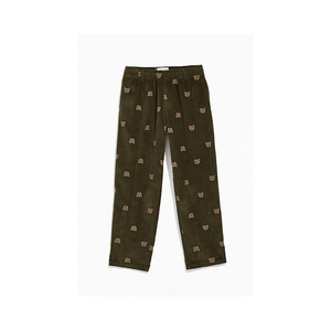 Pantalones informales para hombre logotipo personalizado venta al por mayor alto fabricante mejor material medio recto ajuste holgado nuevo estilo precio alta calidad - Product Image 4