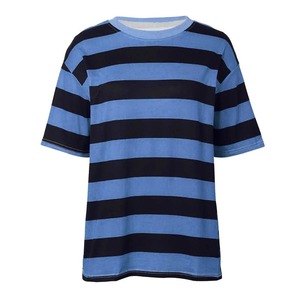 T-shirt uni en coton 100% à manches courtes et col rond, respirant, pour homme, décontracté, quotidien, été, impression sérigraphique - Product Image 3