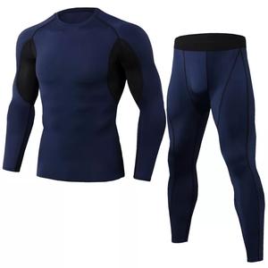 GAF-traje deportivo de gimnasio para hombre, conjunto de camisetas y pantalones de compresión para entrenamiento - Product Image 4