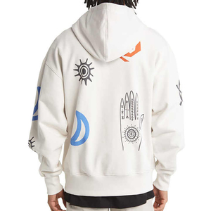Unisex Premium Cotton Hoodie Soft <b>Fleece</b> <b>Warm</b> Comfortable Loose Fit Casual Sweatshirt Men Heavyweight Casual Hoodie Thick <b>Fleece</b> - Product Image 2