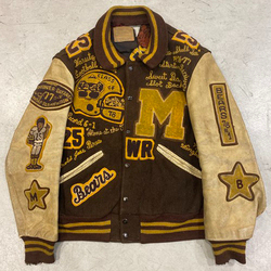 High Quality Letterman Varsity <b>Jackets</b> Wool Body Genuine Leather Sleeves Winter wear <b>Smart</b> and Stylish <b>Men</b> <b>jackets</b> - Product Image 5