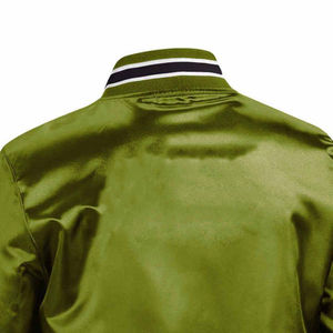 Veste en satin pour femme à prix raisonnable, de haute qualité, grande taille, respirante et de qualité supérieure, facile à porter - Product Image 6