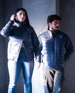 Chaqueta Corta Acolchada de Invierno para Mujer, Chaqueta de Cuero Sintético Negra, Parka Elegante con Cremallera, Abrigo Acolchado de Algodón, Estilo Punk - Product Image 3