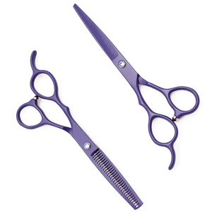 Ensemble de ciseaux professionnels pour la coupe de cheveux, ciseaux de barbier, ciseaux en acier inoxydable - Product Image 5