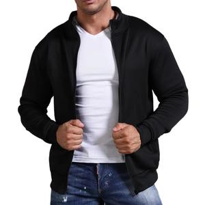 Nouveau sweat-shirt en coton tricoté pour homme, 100% coton, à capuche, fermeture éclair, sport de plein air, léger, streetwear, M-3XL - Product Image 2