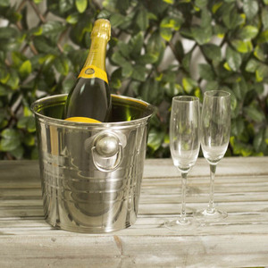 Cubos de vino de alta calidad para eventos grandes, enfriador de vino plateado, cubo de hielo, bañera de bebidas para Bar, Accesorios - Product Image 5