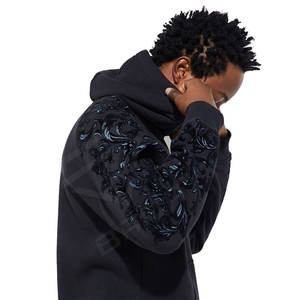 Sudadera con capucha de lana Nuevo diseño Algodón Hombres Slim Fit Sudadera con capucha Jersey liso Hombres Sudaderas con capucha Sudadera con capucha Premium Heavy Thermal - Product Image 3