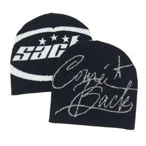 Bonnet d'hiver en mohair de haute qualité 85 grammes, logo personnalisé, personnage de dessin animé pour les voyages en plein air en automne, bonnet d'hiver chaud - Product Image 1