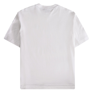 Camiseta informal de cuello redondo para hombre, 100% algodón, tejido de punto de alta calidad, estampado de patrón sólido personalizable, ajuste holgado, 100% algodón - Product Image 2