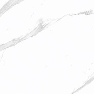 Carreaux de sol en céramique blanche brillante de haute qualité 600x1200, style design moderne pour intérieurs, fournisseur en gros fabriqué en Inde - Product Image 1