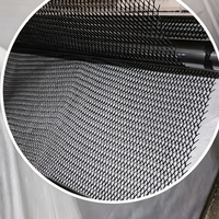 Géogrille de drainage composite 3D en PEHD, réseau de drainage tridimensionnel pour les travaux d'ingénierie des décharges, des routes et des voies ferrées