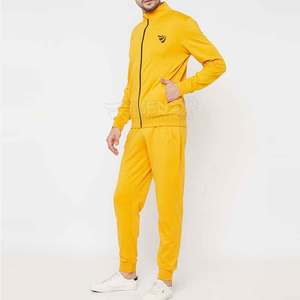 Venta caliente de moda Regular Fit hombres chándal de invierno de talla grande 100% algodón transpirable secado rápido ligero cómodo - Product Image 2