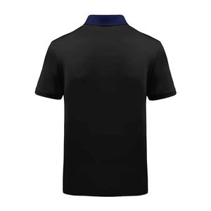 Chemise de golf pour homme personnalisée avec logo imprimé ODM OEM, en soie/coton, fermeture éclair, manches longues, séchage rapide - Product Image 3