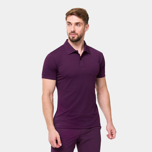 Verano Casual manga corta de punto Piqué Polo uniformes camisas camiseta logotipo personalizado bordado impresión para hombres y mujeres - Product Image 4