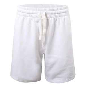 2025 últimos pantalones cortos de sudor de lana de algodón XL para hombre, felpa francesa gruesa pesada con cordón, venta al por mayor, ropa de calle lisa - Product Image 1