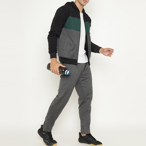 Ensemble de survêtements deux pièces vierges de grande taille 100% coton, écologiques, respirants et à séchage rapide pour l'hiver - Product Image 5