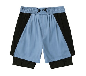 Pantalones cortos de chándal de nailon para hombre OEM 2025 personalizados, pantalones cortos de entrenamiento para correr con forro de tela de malla, talla 6XL - Product Image 5