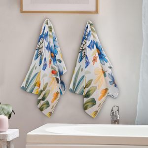 100% Cotton Dishcloth Towel <b>Set</b> Premium Striped Weave Digital <b>Tea</b> Golf Kitchen Towels Good Quality Printed Pattern Dropshipping - Product Image 2