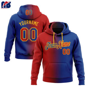 Jersey con estampado Digital personalizado para hombre de equipo completo de fútbol americano hecho con tela de alta calidad Sudadera con capucha transpirable personalizable - Product Image 2