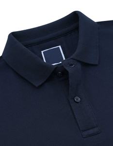 Polo de manga corta para hombre de alta calidad, piqué de algodón de calidad de diseño personalizado de fábrica de China para ropa informal de verano - Product Image 2