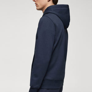 Sudadera con Capucha para Hombre a Precio de Fábrica, Tejido de Alta Calidad, Precio al por Mayor, Sudadera de Color Sólido con Mangas Completas, Ropa Casual - Product Image 3