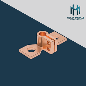 Borne de connexion en cuivre CNC personnalisée, port de câble percé avec précision pour charges à courant élevé et connexions résistantes aux vibrations - Product Image 1