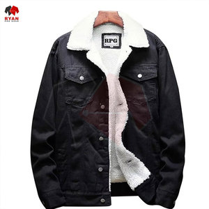 Veste en jean personnalisée pour homme Tissu confortable et respirant avec logo personnalisé Conception ODM OEM - Product Image 1