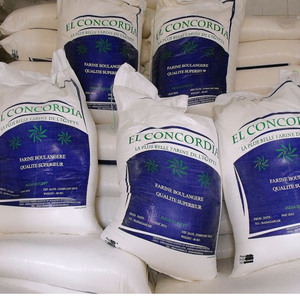 T55 Concordia High Gluten All-Purpose Bread <b>Wheat</b> Flour White 99% Fineness 50kg Food Grade ISO 9001 Certified <b>Bag</b> Packaging - Product Image 2