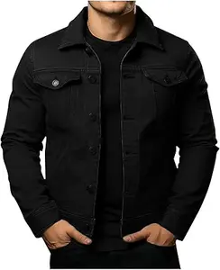 Men's Cotton <b>Belted</b> Jackets - Product Image 2