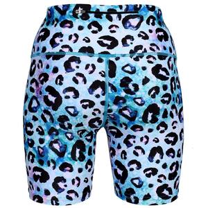 Custom Wholesale <b>Womens</b> High Waist Tummy Control Scrunch Butt Yoga <b>Shorts</b> <b>Compression</b> Booty Running Fitness <b>Shorts</b> - Product Image 2