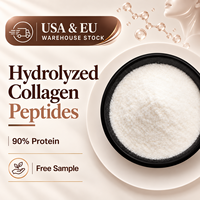 Poudre de peptides de collagène bovin hydrolysé 90% protéines, ingrédient en vrac pour la santé des articulations et la beauté, fournisseur