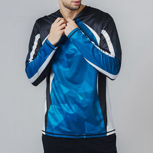 Rashguard ligero para hombre, traje de baño de secado rápido, camisa de compresión, logotipo personalizado, ropa deportiva cómoda para entrenamiento - Product Image 4