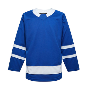 Jersey de Hockey sobre Hielo de Alta Calidad al por Mayor, Venta Caliente, Logotipo Personalizado Profesional, Sublimado, Bordado Personalizado - Product Image 2