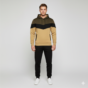 Conjunto Deportivo Informal para Hombre, Otoño-Invierno 2026, Sudadera con Cremallera y Pantalones, Ropa Deportiva de Marca - Product Image 1