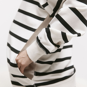 Nuevo diseño Otoño Invierno liso mujer sudaderas suelta moda pulóver de gran tamaño mujer cuello redondo sudadera - Product Image 5