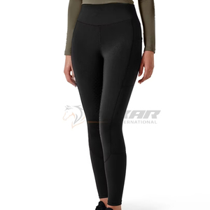 Culotte d'équitation élégante pour femme coupe ajustée pantalon d'équitation léger, respirant, confortable et durable pour la culotte d'équitation - Product Image 1