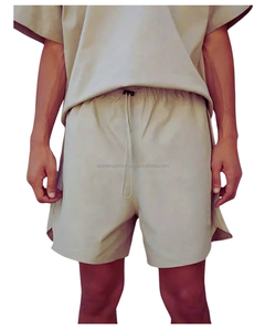 Pantalones cortos de algodón 100% de gran tamaño OEM para hombre, pantalones cortos ajustados con logotipo estampado personalizado para gimnasio, Fitness, ropa de verano, proveedor mayorista de fábrica - Product Image 6