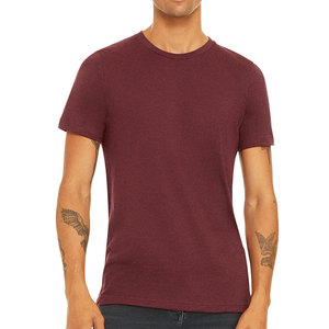 เสื้อยืดผู้ชายน้ำหนักเบาผ้าที่มีคุณภาพสูงลดรอยยับ - Product Image 1