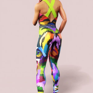 Nouveauté : Ensemble de yoga pour femme de qualité supérieure, dernier design, taille élastique, fitness, personnalisable, ensemble 2 pièces, vêtements de yoga tendance. - Product Image 6