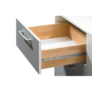 Hettich KA 1730 Ball Bearing Slide Galvanized Steel Nominal Length 350mm 10kg Capacity <b>Drawer</b> Length 220-350mm Cabinet Organizer - Product Image 3