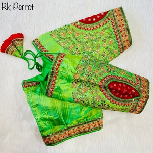 ส่งออกอินเดียที่มีคุณภาพทองแดง Zari ทอง Codding หนักเย็บปักถักร้อยเสื้อทำงานสำหรับงานแต่งงานพิเศษจากซัพพลายเออร์อินเดีย - Product Image 3