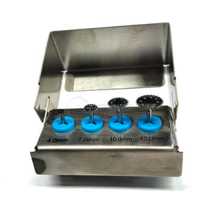 Kit de Discos de Sierra para Implantes Dentales de Acero Inoxidable de Precisión Quirúrgica Intensa, 4 Piezas, Certificado CE, para Cirugía de Injerto Óseo - Product Image 2