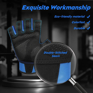 Gants de sport personnalisés avec logo pour hommes et femmes, gants de musculation, gants de fitness, antidérapants, gants d'entraînement sportifs, fabricant OEM - Product Image 4