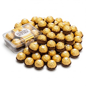 Venta al por mayor de bombones Ferrero Rocher, chocolate con leche y avellanas en cajas de regalo a granel para regalo corporativo y minorista - Product Image 4
