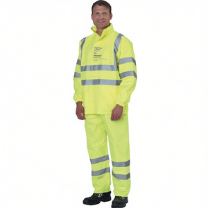 เสื้อกันฝนสีเหลืองสะท้อนแสง ไซส์ L ยี่ห้อ PREVENT - Product Image 2