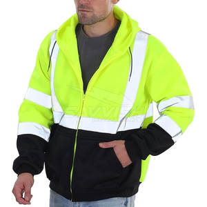 Sudadera de Seguridad de Nailon y Poliéster para Trabajo, Sudadera de Seguridad Personalizada, Sudadera de Seguridad de Alta Visibilidad Más Vendida - Product Image 3