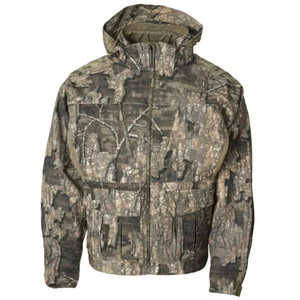 Veste de chasse professionnelle pour cerfs, en tissu suédé silencieux, imperméable, camouflage, col montant, logo frontal, pour chasseurs à l'arc - Product Image 2