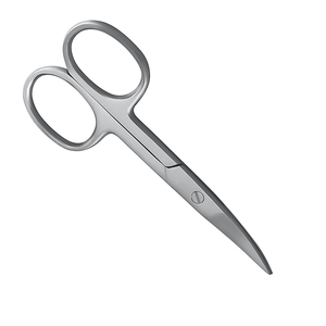Tijeras de uñas profesionales Dall Finish Venta al por mayor Tijeras de manicura para Artes de uñas hechas con aceros de alto carbono - Product Image 1