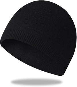 Sombreros de invierno para mujer, gorro para hombre, gorro de Calavera, gorros de trineo lisos suaves y cálidos para clima frío - Product Image 1